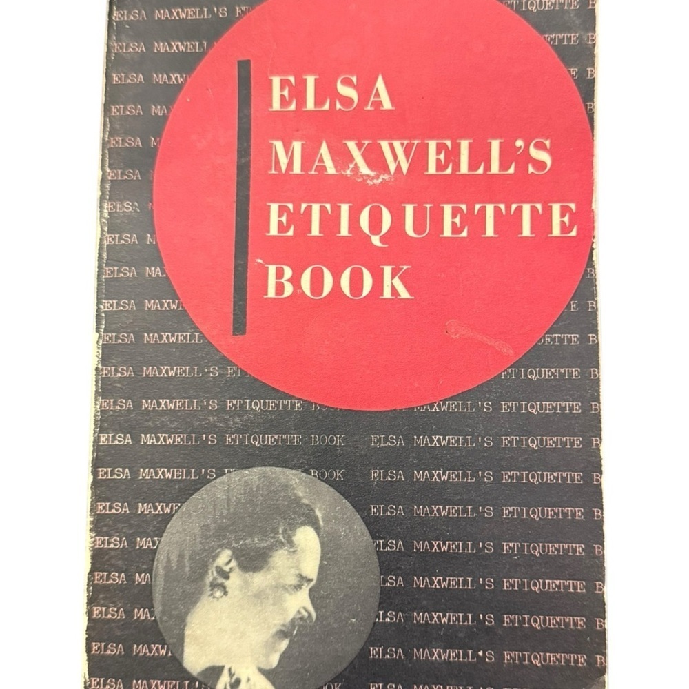 Elsa Maxwell's Etiquette Book